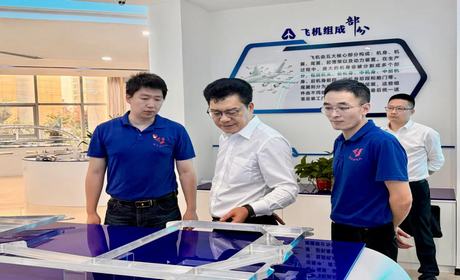 新闻｜金华市委常委、常务副市长王志强一行莅临浙江今翔航空制造有限公司走访调研